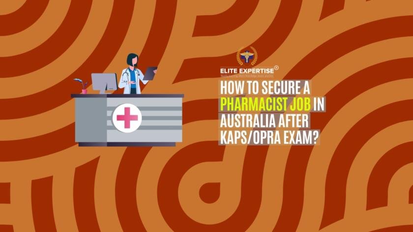 How to secure a pharmacist job in Australia