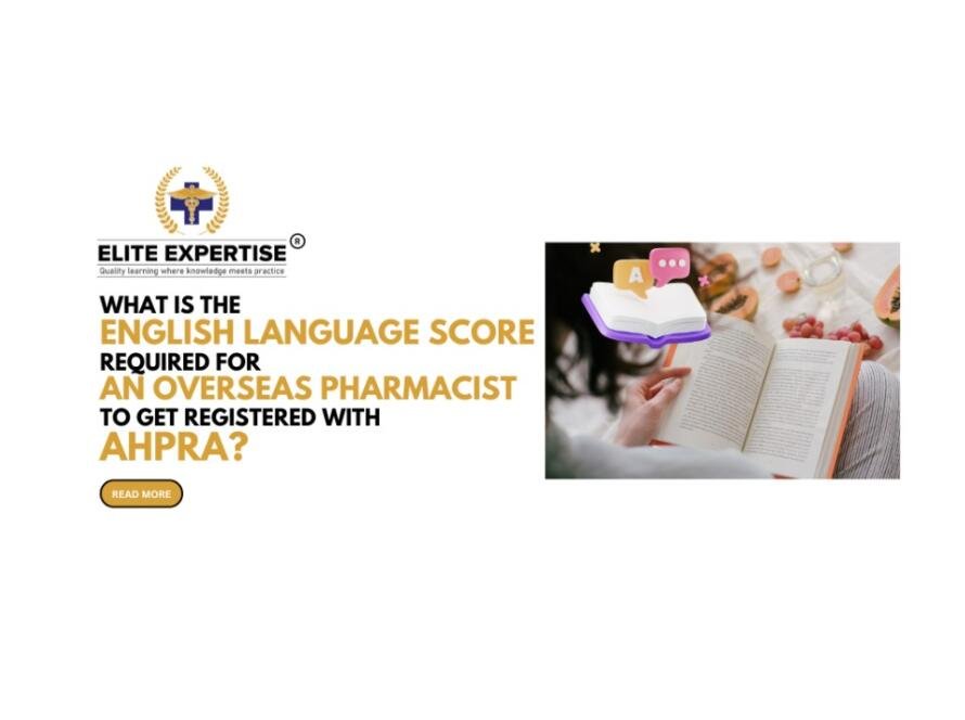 what is the english language test required to get register with APHRA