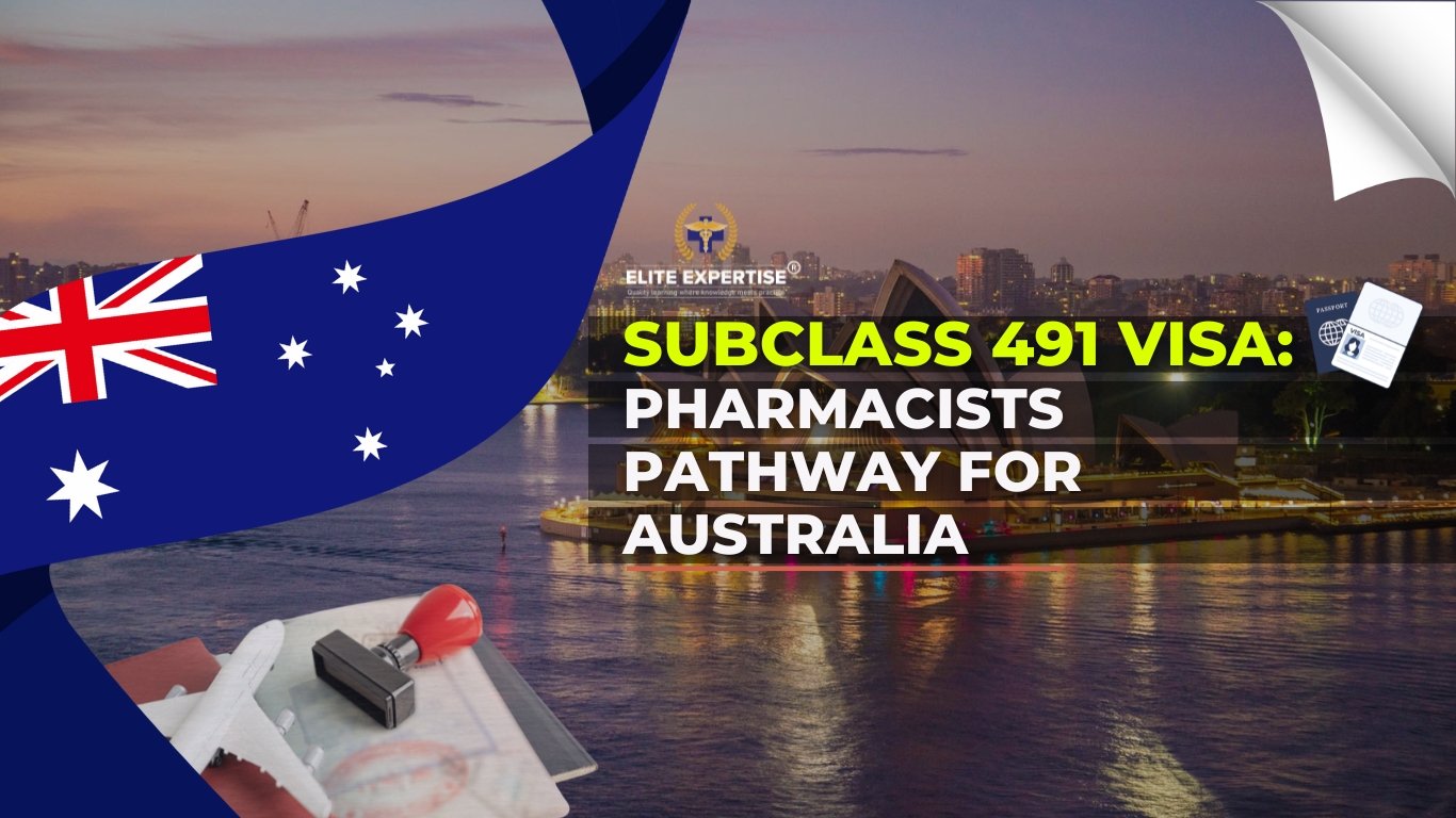 Subclass 491 visa: Pharmacists pathway for Australia