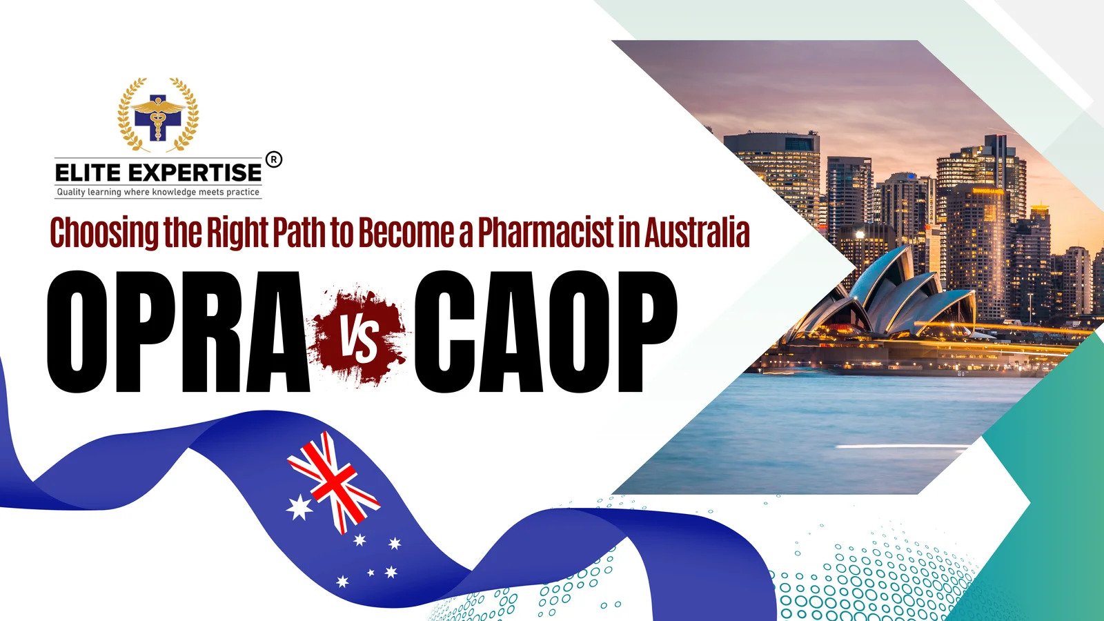 Pharmacist in Australia: OPRA vs CAOP Exam Comparison