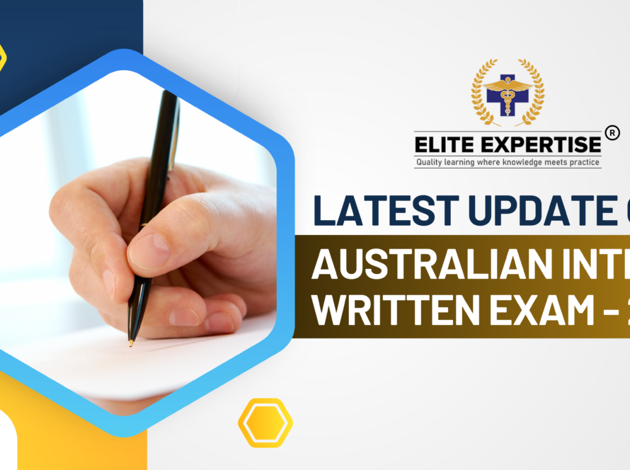 Australian Intern Written Exam updates 2025