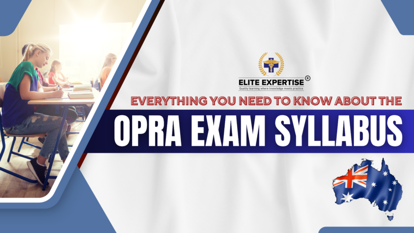 OPRA exam Syllabus