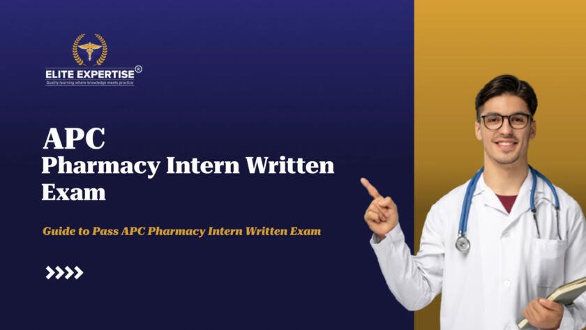 APC Pharmacy Intern Written Exam