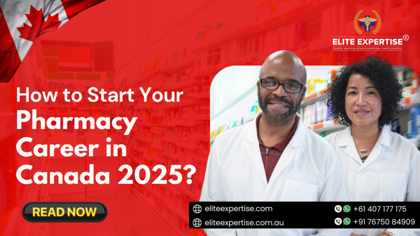 how to start pharmacy career in canada 2025?