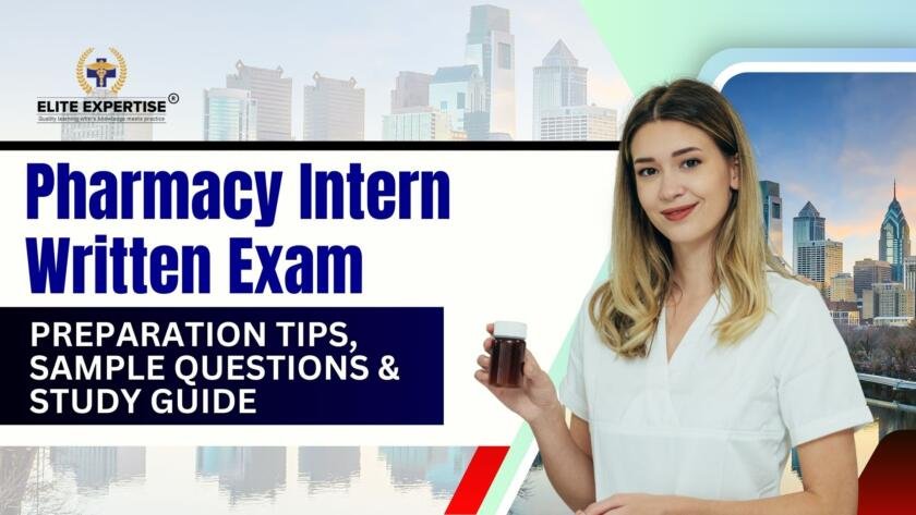 Pharmacy intern written exam