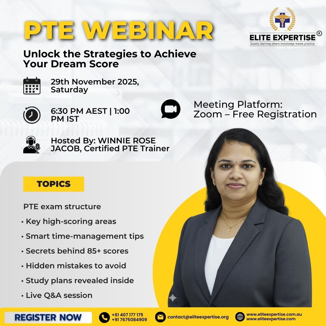 PTE Webinar