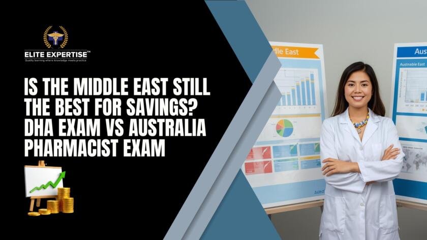 Compare DHA exam for Dubai and OPRA exam for Australia. Learn about pharmacist salary, savings, career growth, PR options, and which country is better in 2026