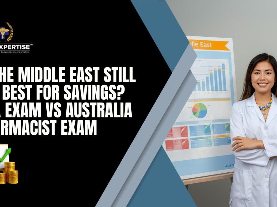Compare DHA exam for Dubai and OPRA exam for Australia. Learn about pharmacist salary, savings, career growth, PR options, and which country is better in 2026