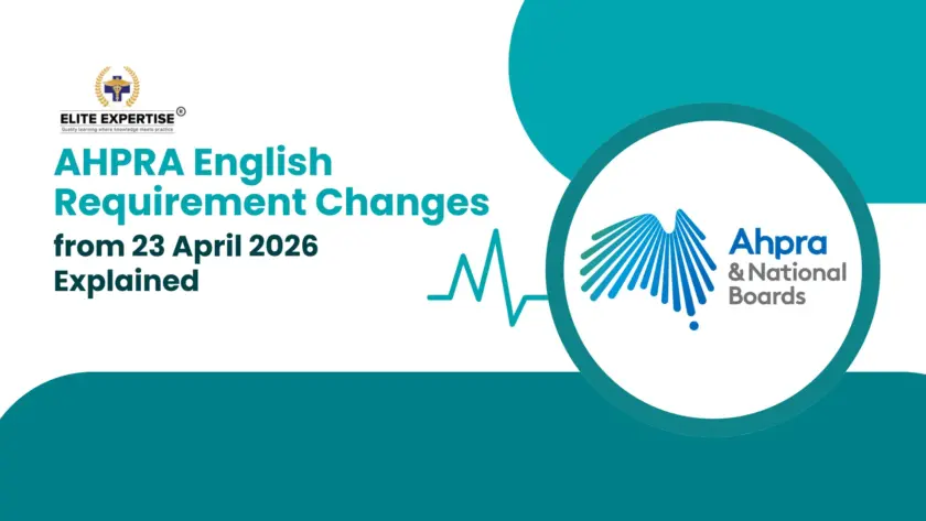 AHPRA English Requirements Updated from 23 April 2026 What Every Overseas Pharmacist Must Know