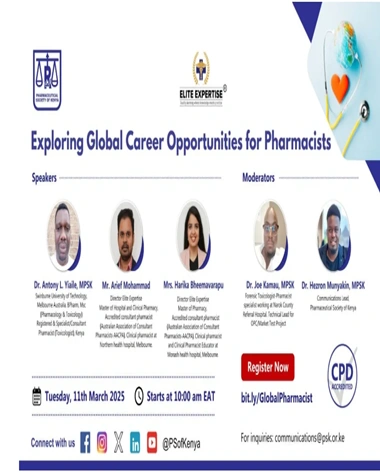 Pharmaceutical Society of Kenya mention