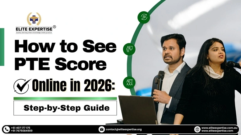 How to See PTE Score Online in 2026 Step by Step Guide