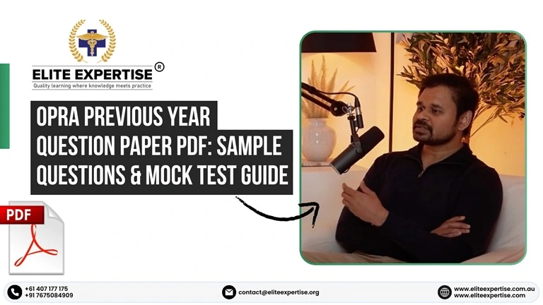 OPRA Previous Year Question Paper PDF Sample Questions & Mock Test Guide