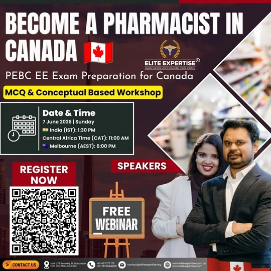 Become a Pharmacist in Canada - PEBC EE Exam Preparation Workshop