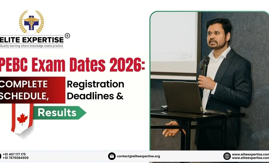 PEBC Exam Dates 2026
