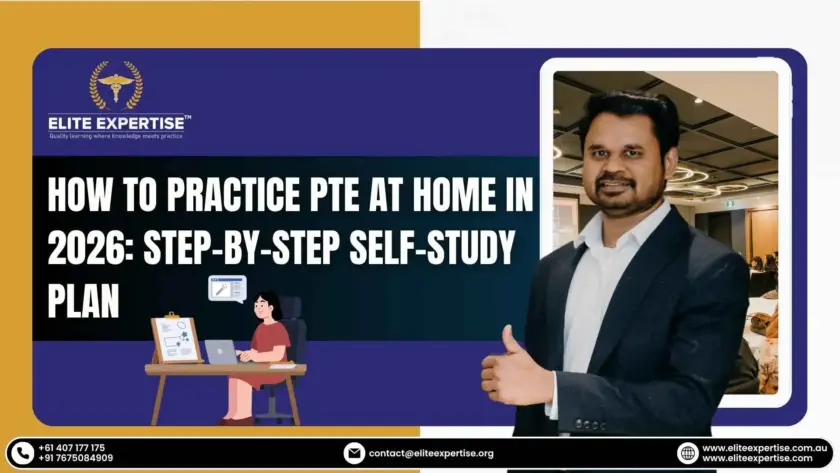how to practice PTE at home