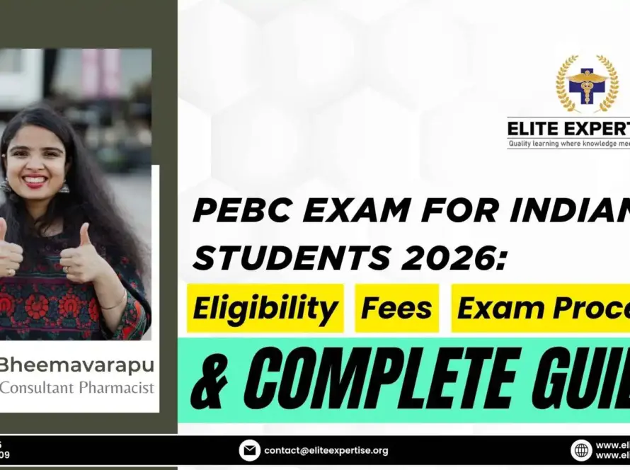 pebc exam for indian students