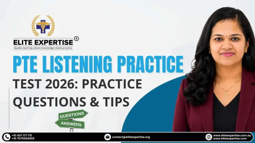 PTE Listening Practice Test 2026 Practice Questions & Tips