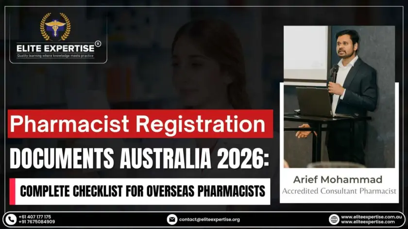 Pharmacist Registration Documents Australia 2026 Complete Checklist for Overseas Pharmacists