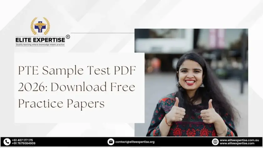 pte sample test pdf