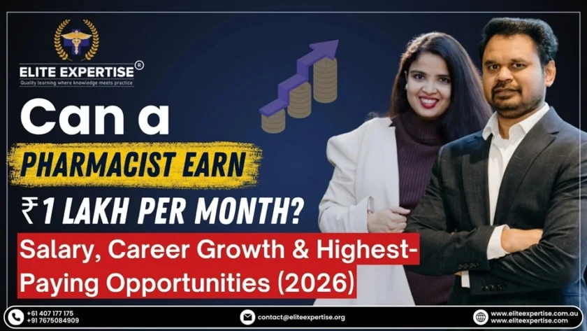 Can a Pharmacist ‌Earn ₹1 Lakh Per Month? Salary,‌ Career Growth‌ & Highest-Paying ‌Opportunities (2026)