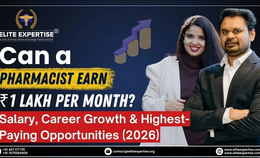 Can a Pharmacist ‌Earn ₹1 Lakh Per Month? Salary,‌ Career Growth‌ & Highest-Paying ‌Opportunities (2026)