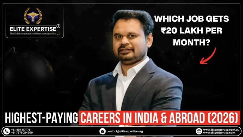 Which Job Gets ₹20 Lakh Per Month? Highest-Paying Careers in India & Abroad (2026)