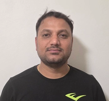 Oral Exam passed student Suraj Patel