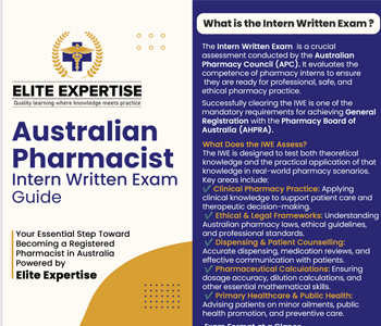 Australian Pharmacist Intern Written Exam Guide